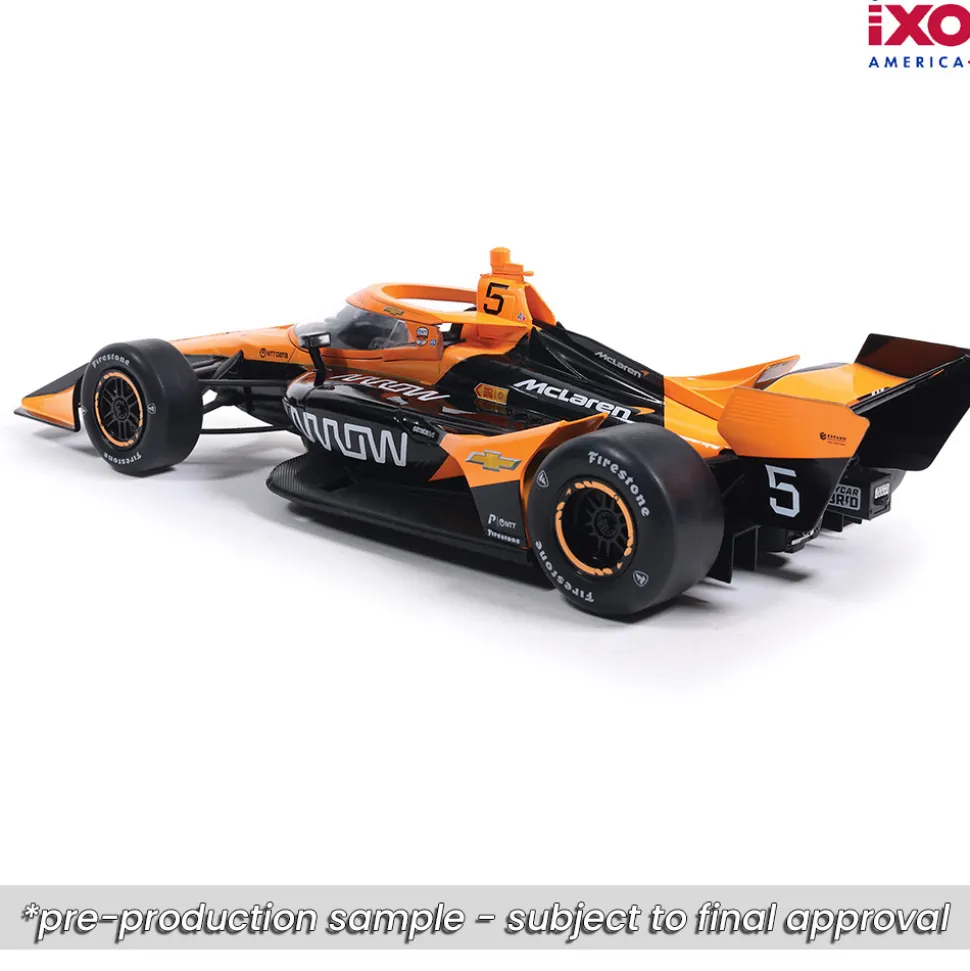 2026 NTT IndyCar Series #5 Pato O'Ward / Arrown McLaren Road Course 1:18 Scale Diecast Model Car by IXO Models