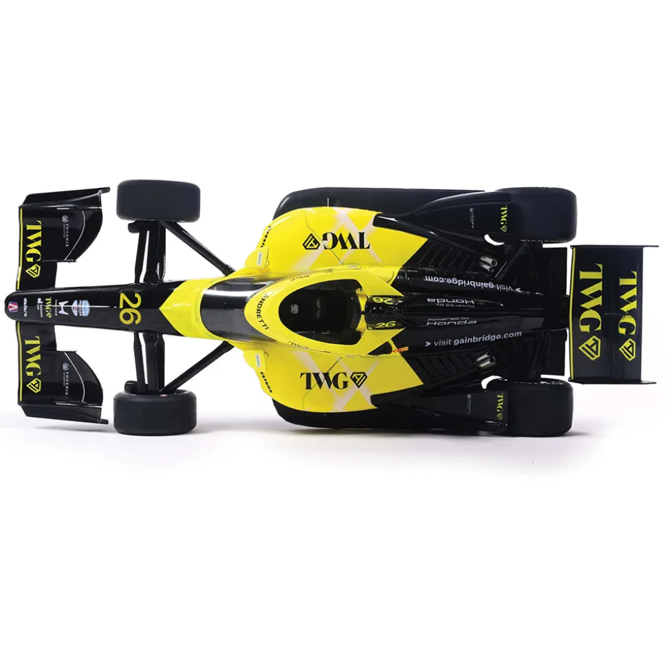 2026 NTT IndyCar Series #26 Will Power / Andretti Global Road Course 1:18 Scale Diecast Model Car by IXO Models