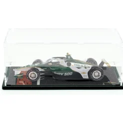 Official Indianapolis 500 1:18 Scale Diecast Display Case with Interchangeable Inserts 1:18 Scale Acrylic Display Case by Collector's Showcase