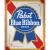 Pabst Blue Ribbon Metal Sign Metal by Desperate Enterprises