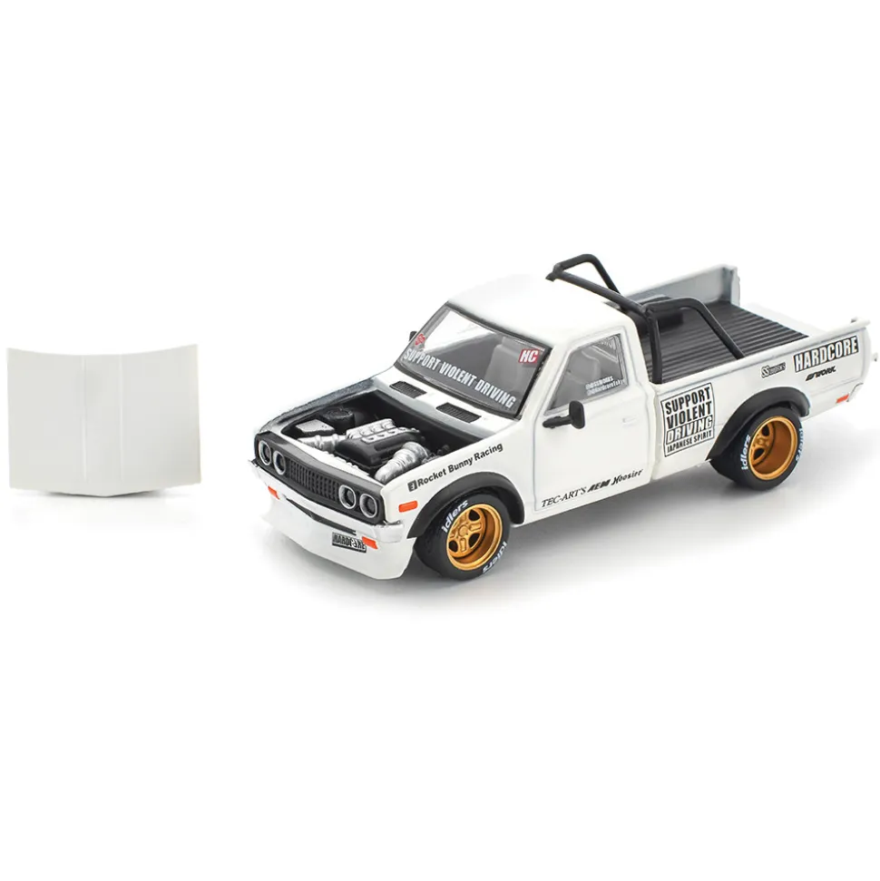 Pandem Datsun 620 Race Truck 1:64 Scale Diecast Model Truck by Pop Race