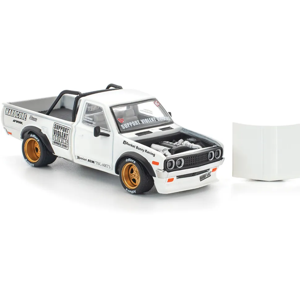 Pandem Datsun 620 Race Truck 1:64 Scale Diecast Model Truck by Pop Race