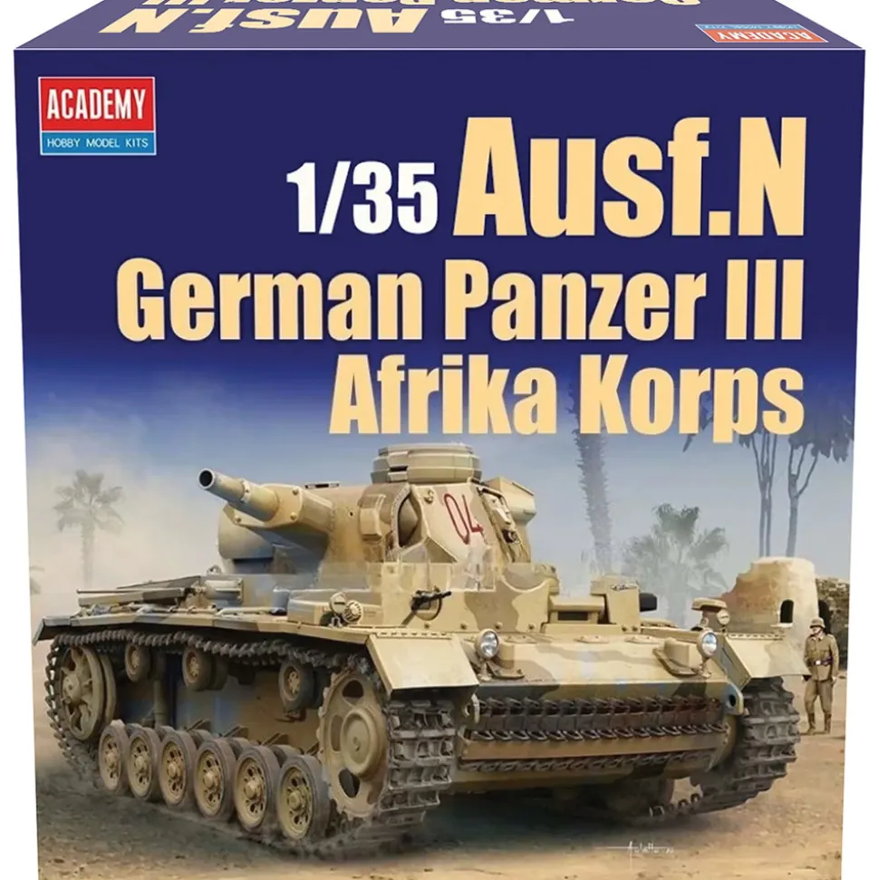 Panzer III Ausf. N 1/35 Kit ACADEMY (13567) 1:35 scale Plastic by Academy