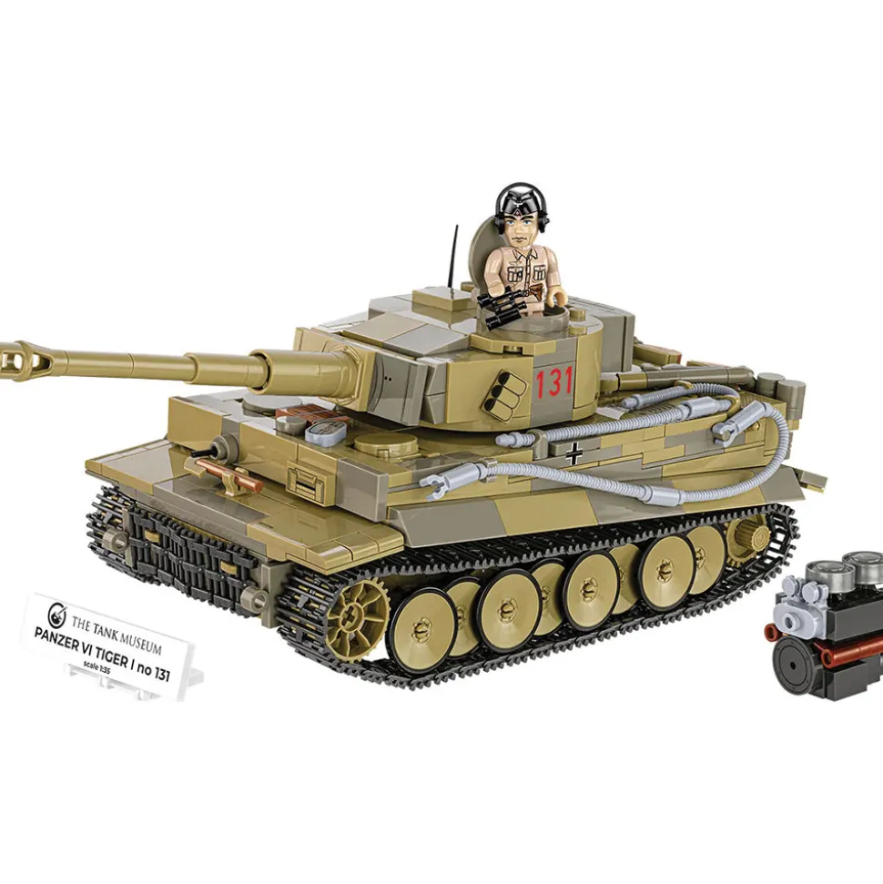 Panzer VI Tiger I # 131 Building Brick Set 1:35 Scale by Cobi Toys