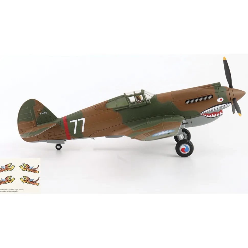 P-40B Warhawk 1/48 Die Cast Model 1:48 scale Metal by Hobby Master