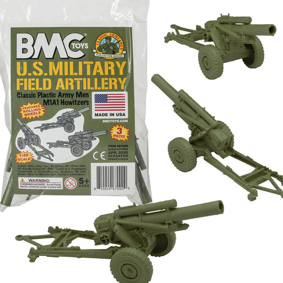 3-pc Field Artillery 1/24 Plastic Model VICTORYBUY (BMC-67000) Plastic by BMC Toys