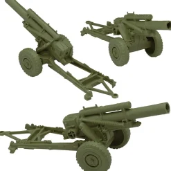 3-pc Field Artillery 1/24 Plastic Model VICTORYBUY (BMC-67000) Plastic by BMC Toys
