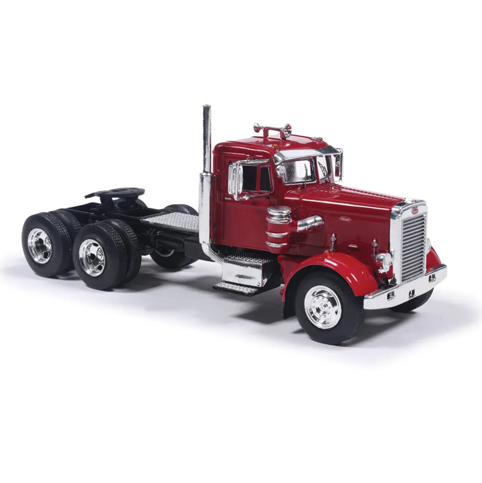 1963 Peterbilt 281 - Burgundy 1:64 Scale by IXO Models