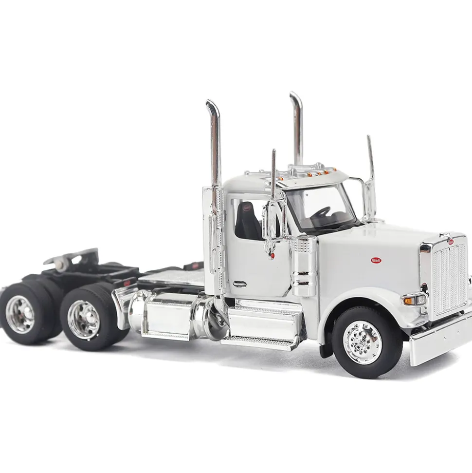 Peterbilt Model 589 BBC Day-Cab Tandem-Axle Truck Tractor 1:64 Scale Diecast Model Truck by Diecast Masters