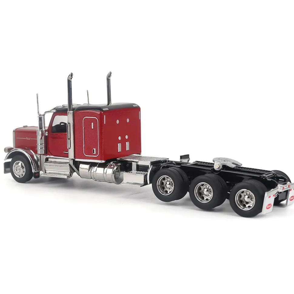 Peterbilt Model 589 BBC 58-inches-Sleeper Tridem-Axle Legendary Package Truck Tractor 1:64 Scale Diecast Model Truck by Diecast Masters