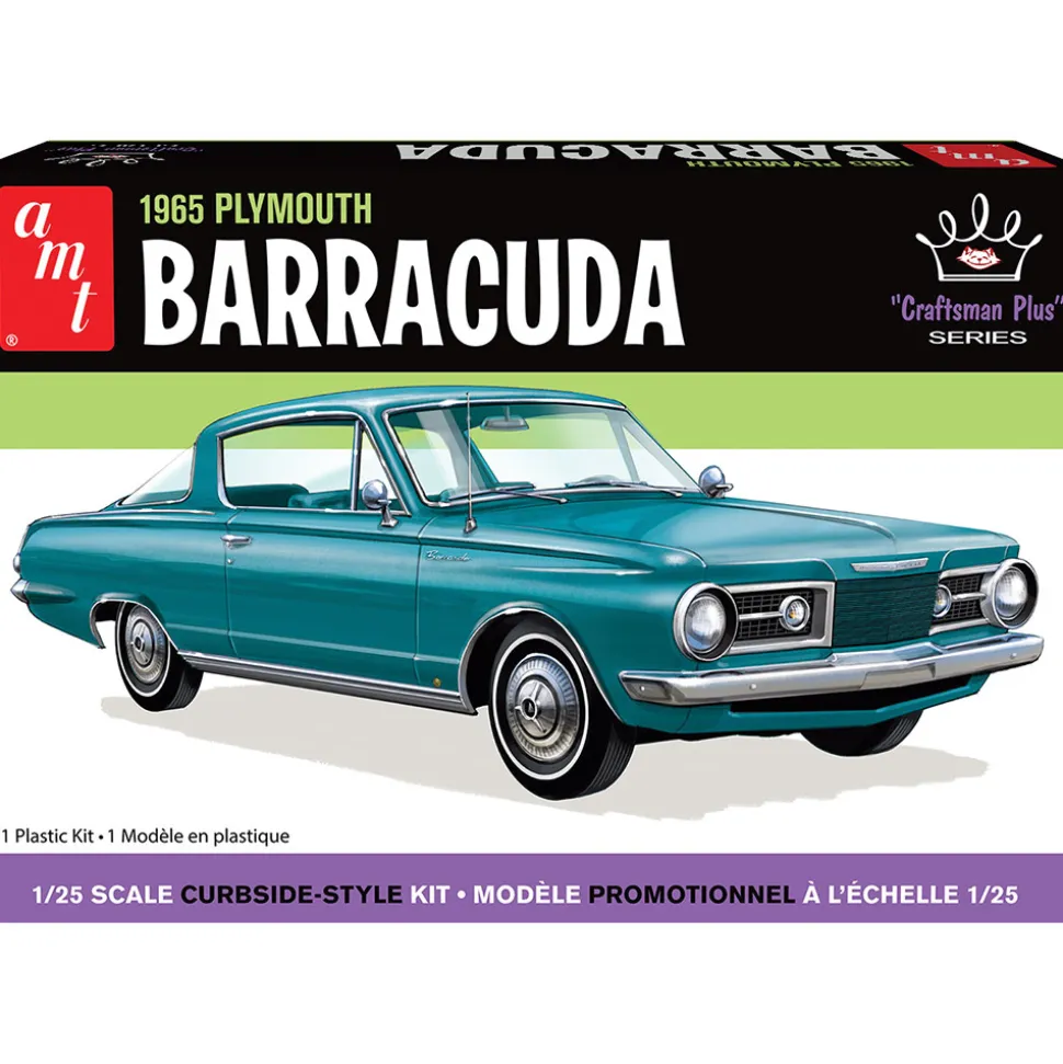1965 Plymouth Barracuda Craftsman Plus 1:25 Scale Model Kit by AMT