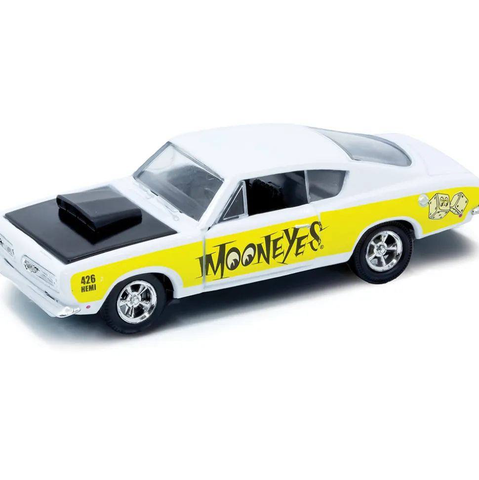 1968 Plymouth Barracuda HEMI Super Stock - Moon Eyes 1:64 Scale by M2 Machines