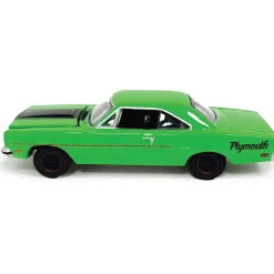 1970 Plymouth Road Runner Green 1:64 Scale Diecast Model Car by Greenlight