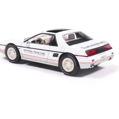 1984 Pontiac Fiero Indianapolis 500 Pace Car - White 1:43 Scale Diecast Model Car by IXO Models