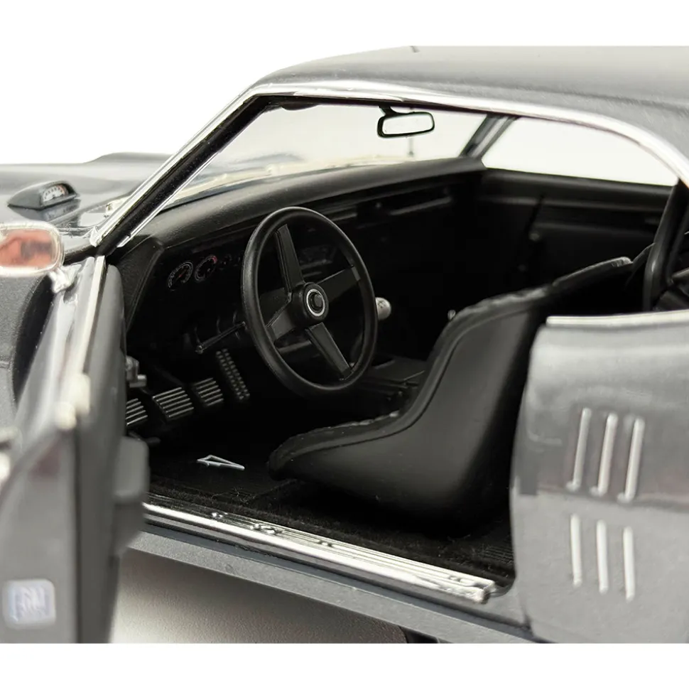 1968 Pontiac Firebird- Street Fighter - Silver Bird 1:18 Scale Diecast Model Car by Acme
