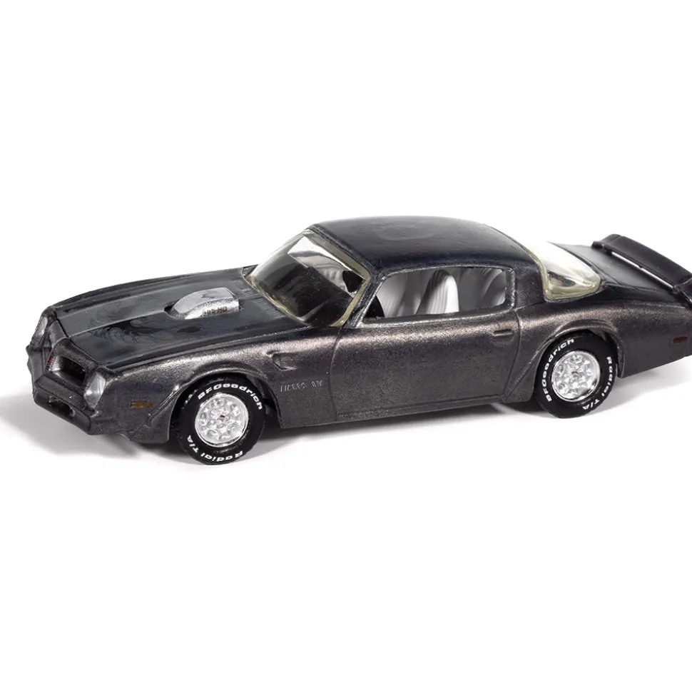 1976 Pontiac Firebird T/A - Bare Metal Rust Patina 1:64 Scale Diecast Model Car by Auto World