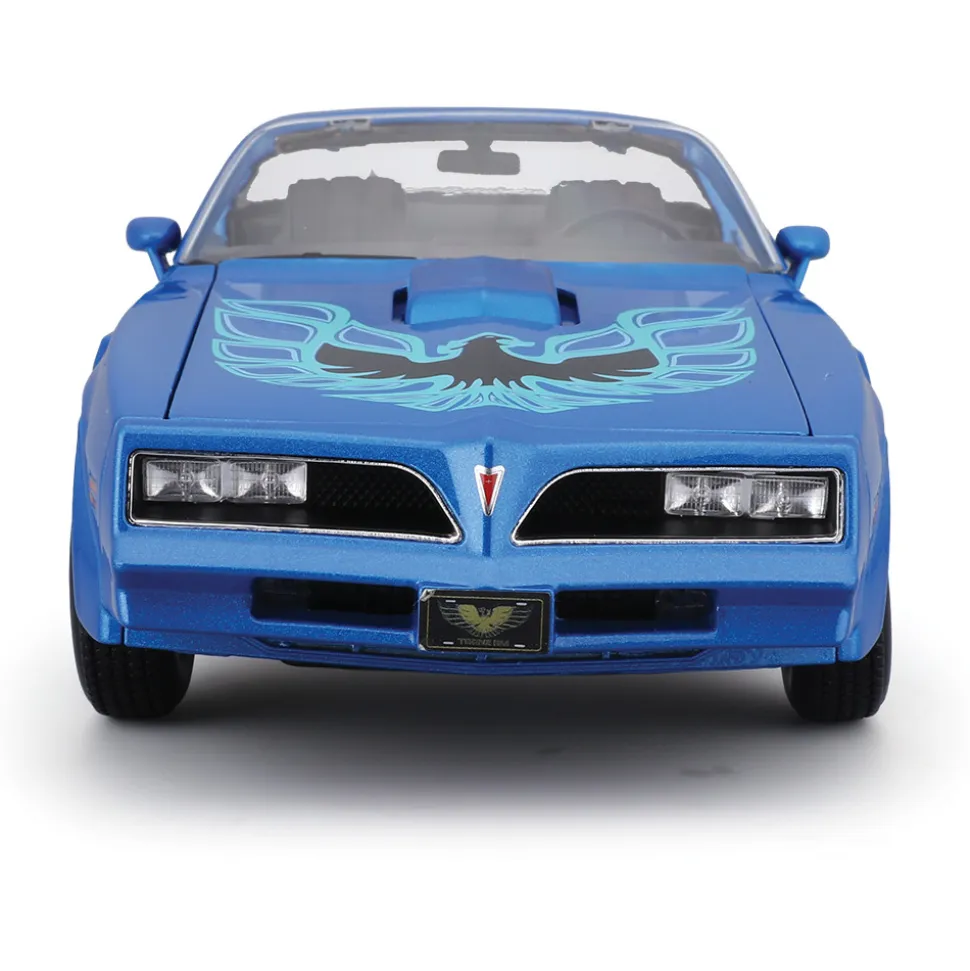 1978 Pontiac Firebird Trans Am - Blue 1:18 Scale Diecast Model Car by Maisto