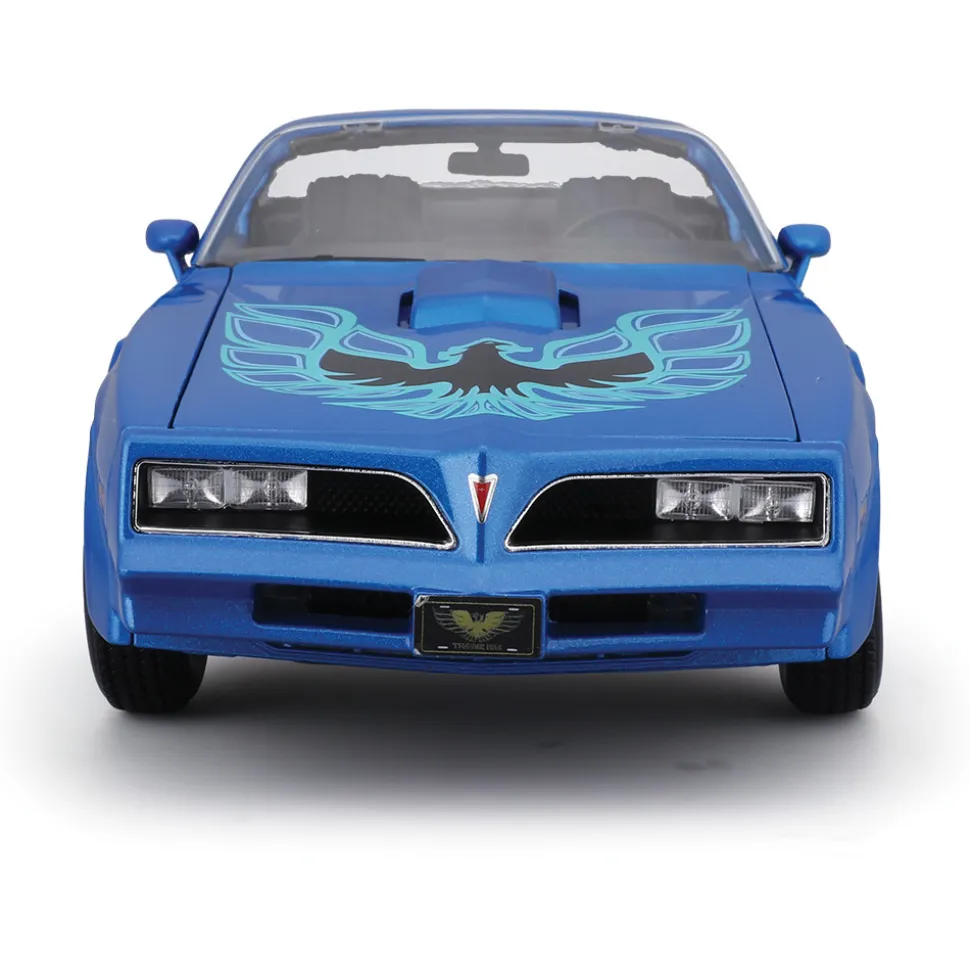 1978 Pontiac Firebird Trans Am - Blue 1:18 Scale Diecast Model Car by Maisto