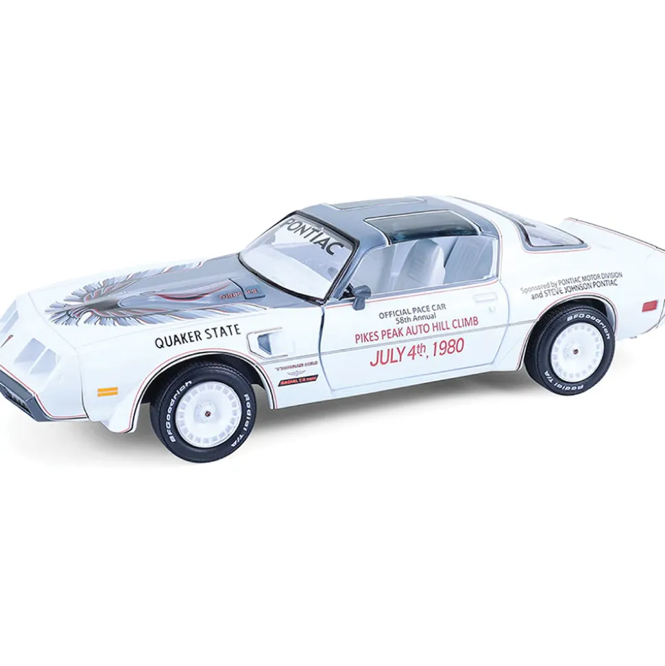 1980 Pontiac Firebird Trans Am - Official Pace Car 58th Annual Pikes Peak 1 Auto Hill Climb 1:24 Scale Diecast Model Car by Greenlight