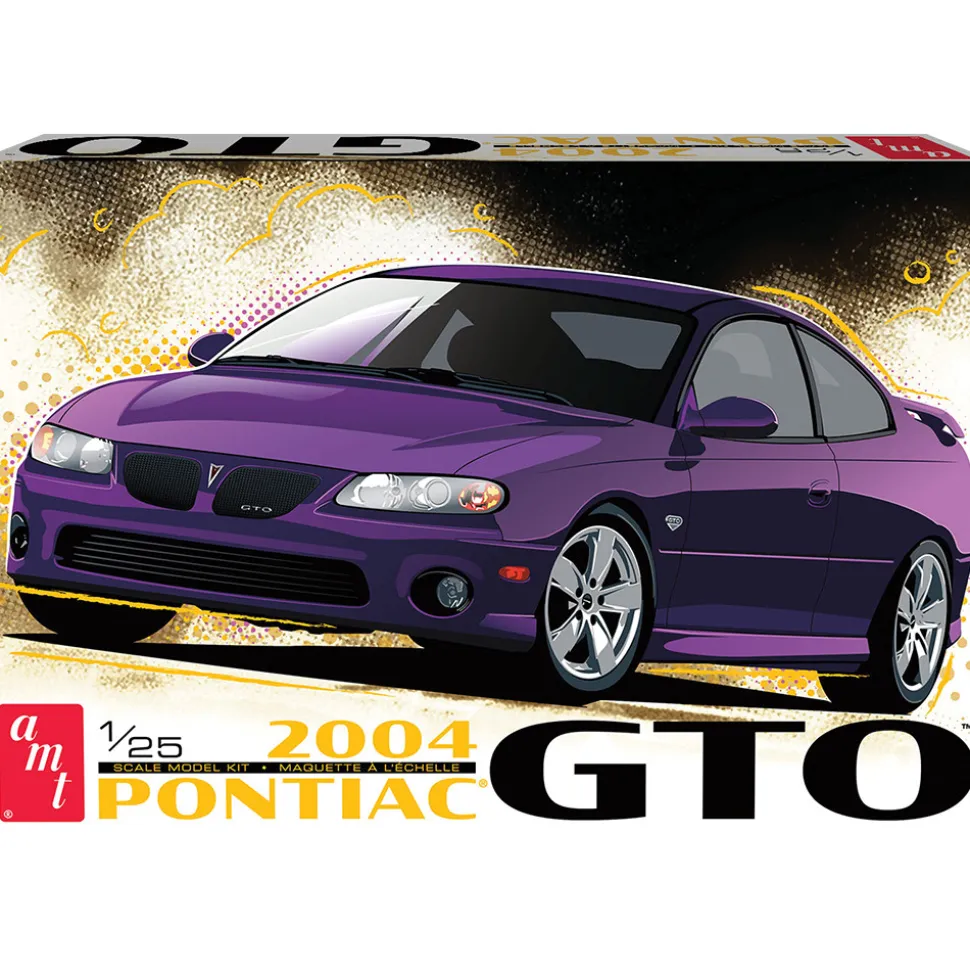 2004 Pontiac GTO 1:25 Scale Plastic Model Kit by AMT