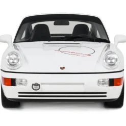 1992 Porsche 911 [964] Carrera Cup USA Edition - White 1:18 Scale Cast Resin Model Car by GT Spirit