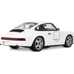 1992 Porsche 911 [964] Carrera Cup USA Edition - White 1:18 Scale Cast Resin Model Car by GT Spirit