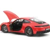 2025 Porsche 911 Carrera 4 GTS - Guards Red 1:18 Scale Diecast Model Car by Norev