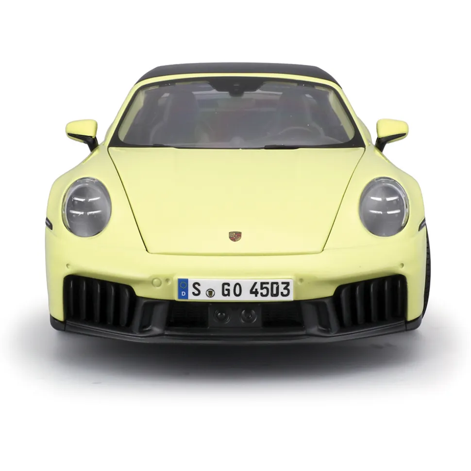 2025 Porsche 911 Carrera GTS (Hybrid) - Yellow 1:18 Scale Diecast Model Car by Maisto