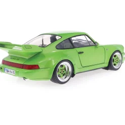 1990 Porsche 911 (964) Carrera RS - Green 1:18 Scale Diecast Model Car by Solido