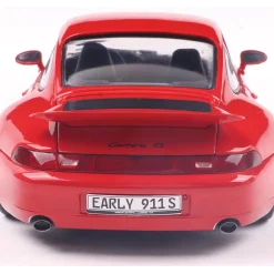 1997 Porsche 911 (993) Carrera RS - Indischrot 1:18 Scale Diecast Model Car by Solido