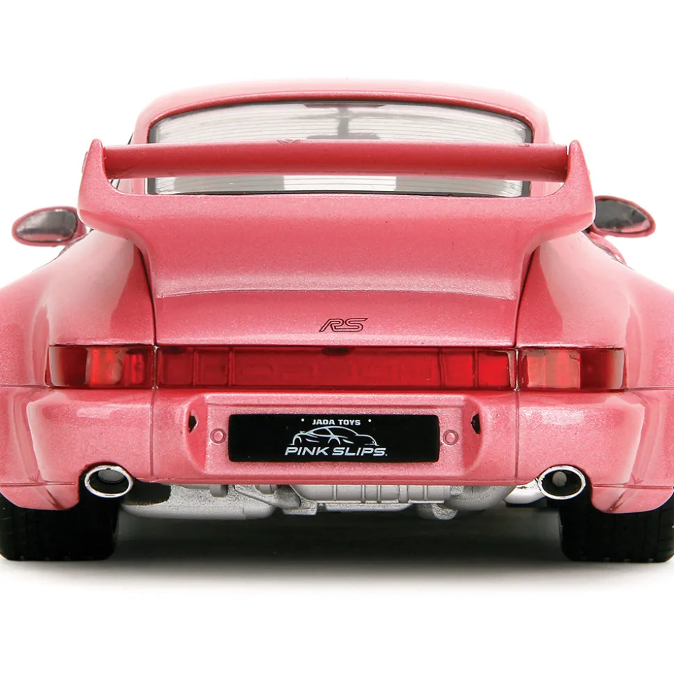 Porsche 911 Carrera RS (964) - Pink 1:18 Scale Diecast Model Car by Jada Toys