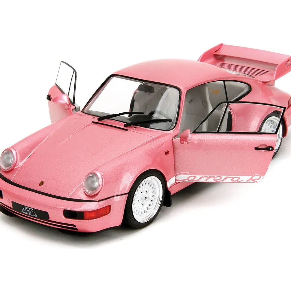 Porsche 911 Carrera RS (964) - Pink 1:18 Scale Diecast Model Car by Jada Toys