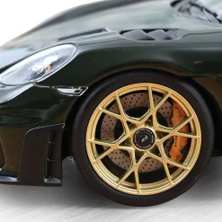 2023 Porsche Cayman GT4 RS w/Weissach Pack - Green 1:18 Scale Diecast Model Car by Norev