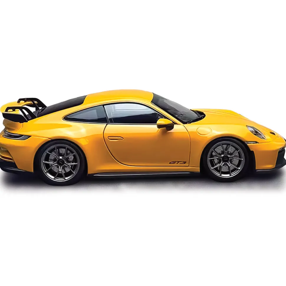 2021 Porsche 911 GT3 - Bahama Yellow 1:18 Scale Diecast Model Car by Norev