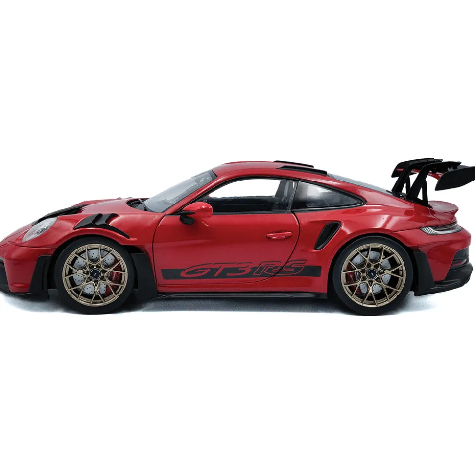 2024 Porsche 911 GT3 RS - Red 1:18 Scale Diecast Model Car by Solido