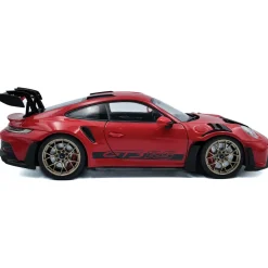 2024 Porsche 911 GT3 RS - Red 1:18 Scale Diecast Model Car by Solido