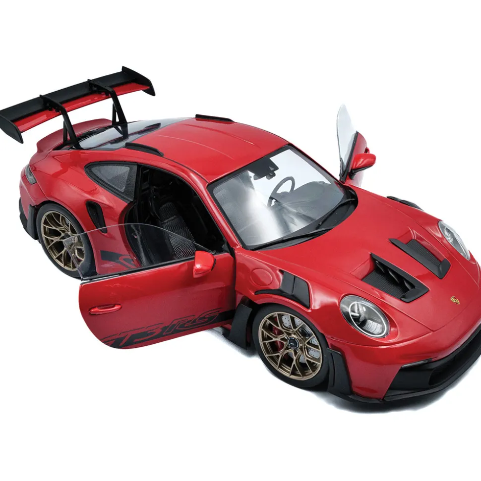 2024 Porsche 911 GT3 RS - Red 1:18 Scale Diecast Model Car by Solido