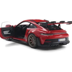 2024 Porsche 911 GT3 RS - Red 1:18 Scale Diecast Model Car by Solido