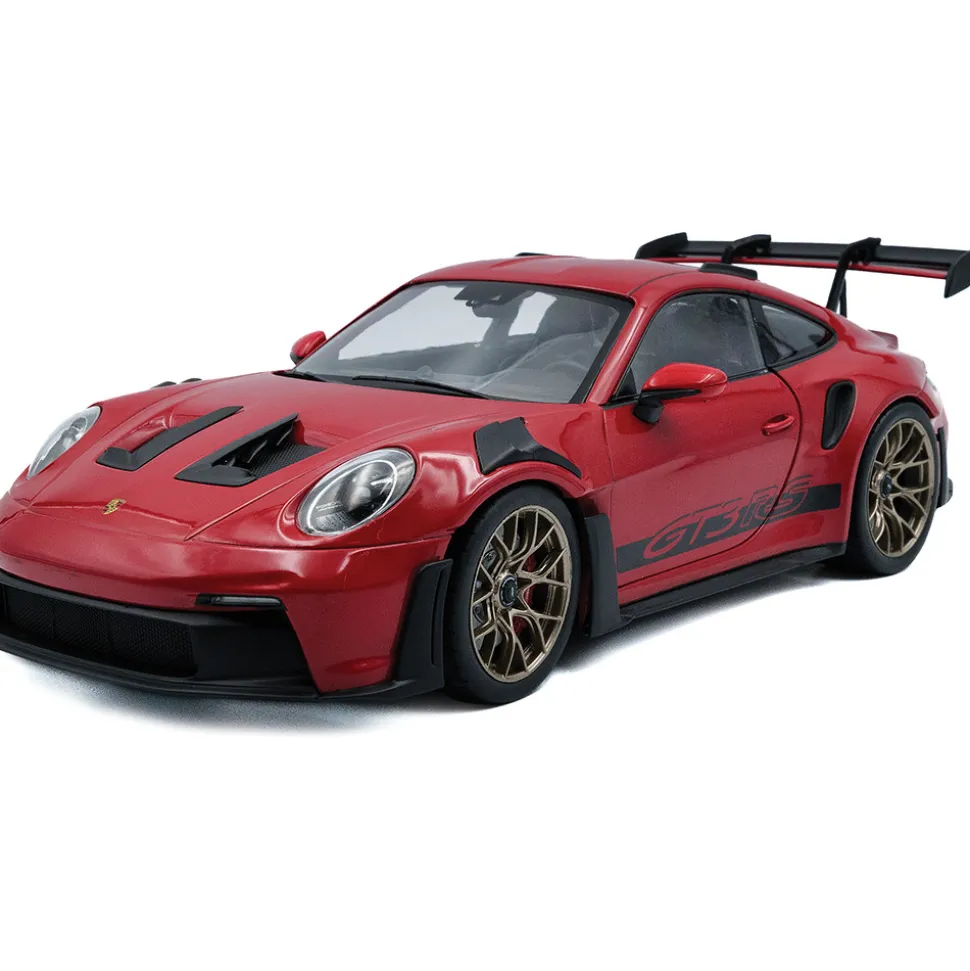 2024 Porsche 911 GT3 RS - Red 1:18 Scale Diecast Model Car by Solido