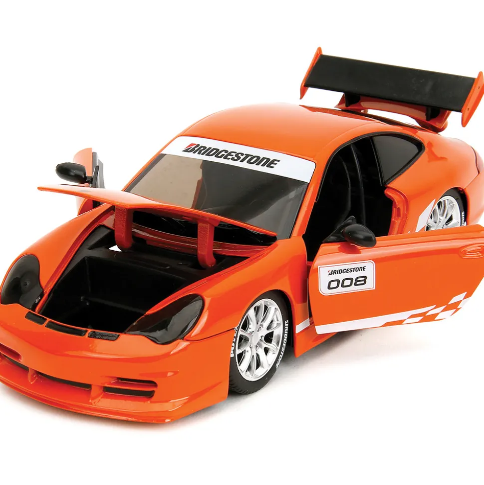 Porsche 911 GT3 RS 996.2 - Red 1:24 Scale Diecast Model Car by Jada Toys