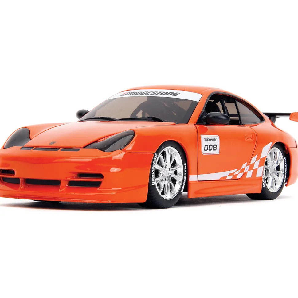 Porsche 911 GT3 RS 996.2 - Red 1:24 Scale Diecast Model Car by Jada Toys