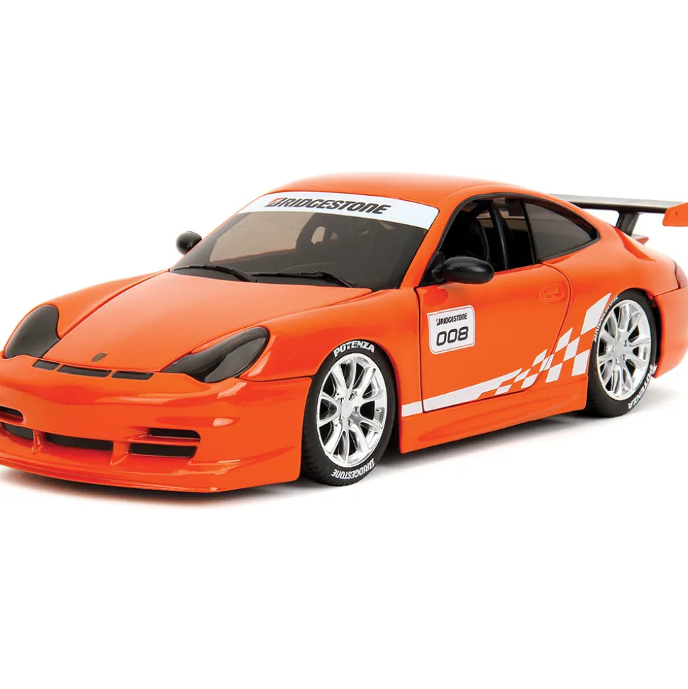 Porsche 911 GT3 RS 996.2 - Red 1:24 Scale Diecast Model Car by Jada Toys