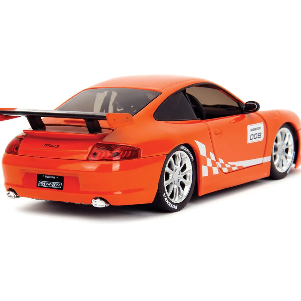 Porsche 911 GT3 RS 996.2 - Red 1:24 Scale Diecast Model Car by Jada Toys
