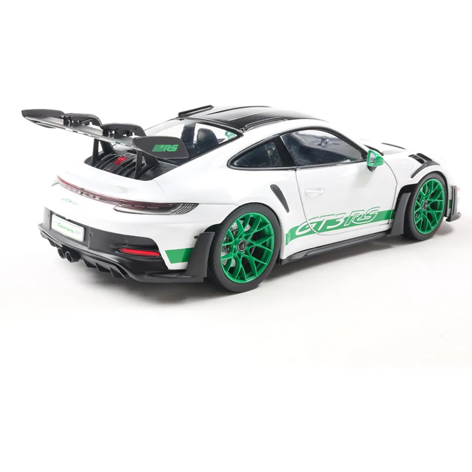 2024 Porsche 911 GT3 RS - Tribute To Carrera RS White 1:18 Scale Diecast Model Car by Solido
