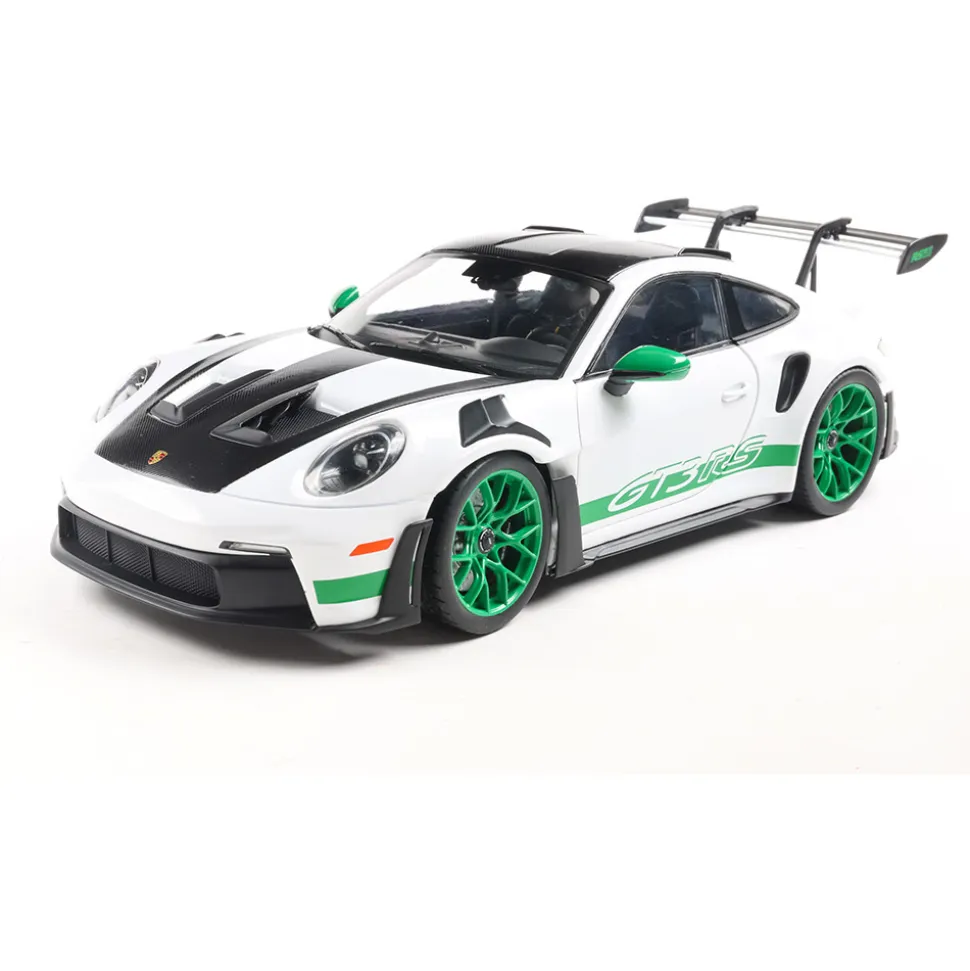 2024 Porsche 911 GT3 RS - Tribute To Carrera RS White 1:18 Scale Diecast Model Car by Solido