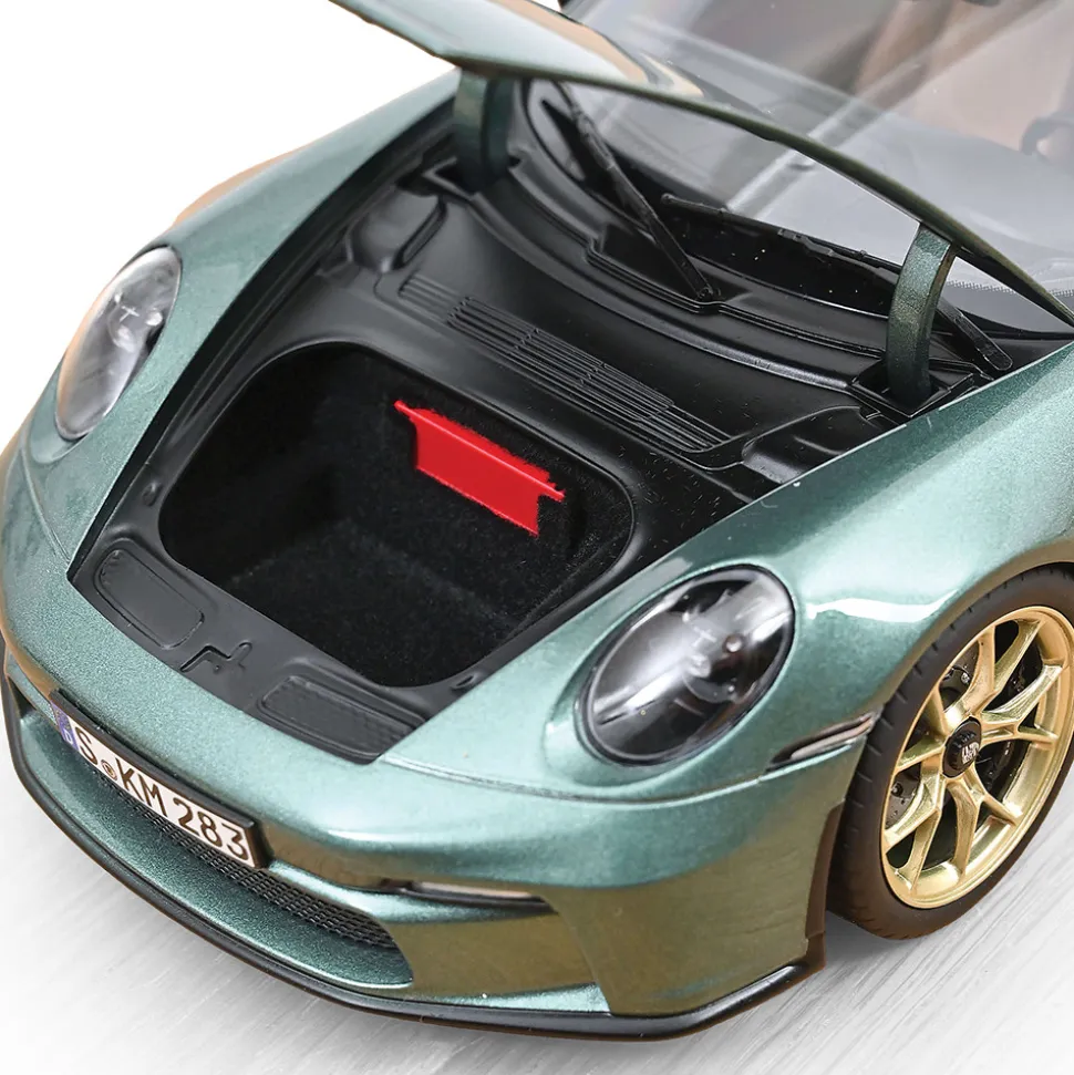 2021 Porsche 911 GT3 w/Touring Package - Green 1:18 Scale Diecast Model Car by Norev