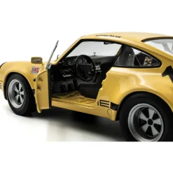 1974 Porsche 911 IROC #1 Fittipaldi - Yellow 1:18 Scale Diecast Model Car by Solido