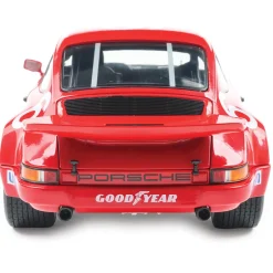 1974 Porsche 911 IROC Red #6 - Foyt IROC Daytona 1:18 Scale Diecast Model Car by Solido