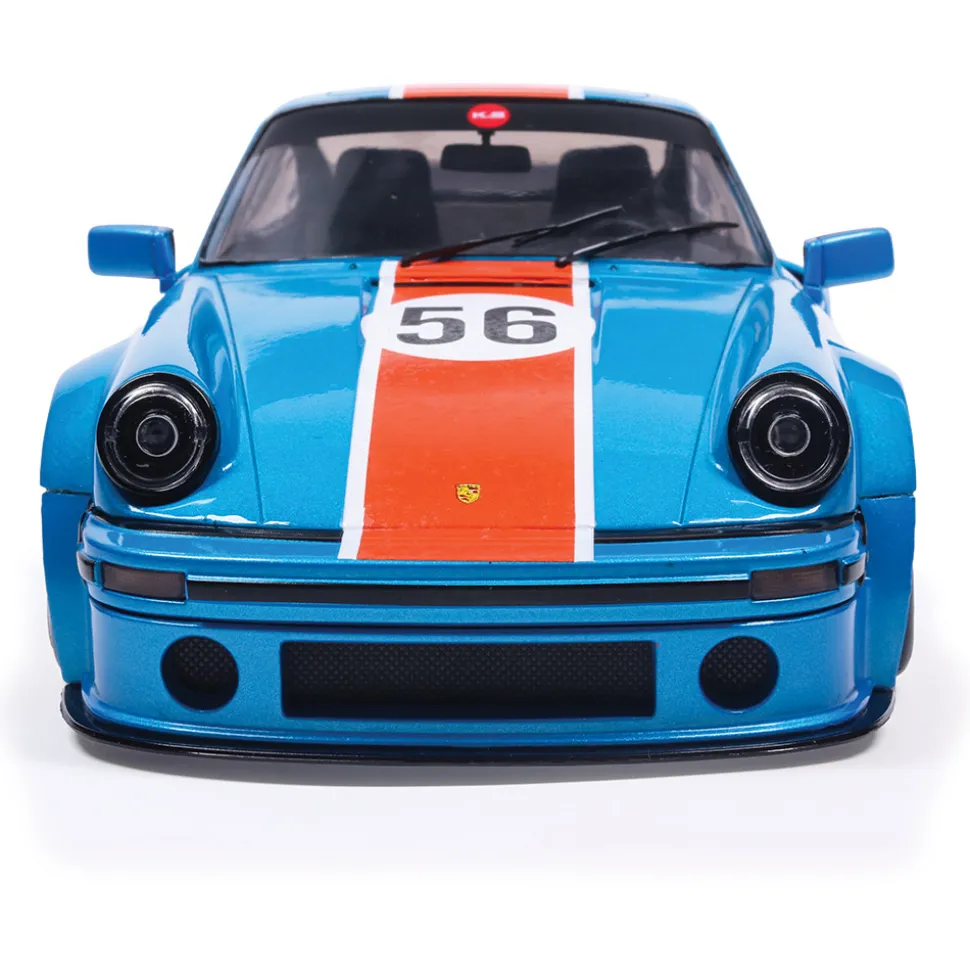2026 Porsche KS-R by Khyzyl Saleem - Metallic Blue Racer 1:18 Scale Diecast Model Car by Solido
