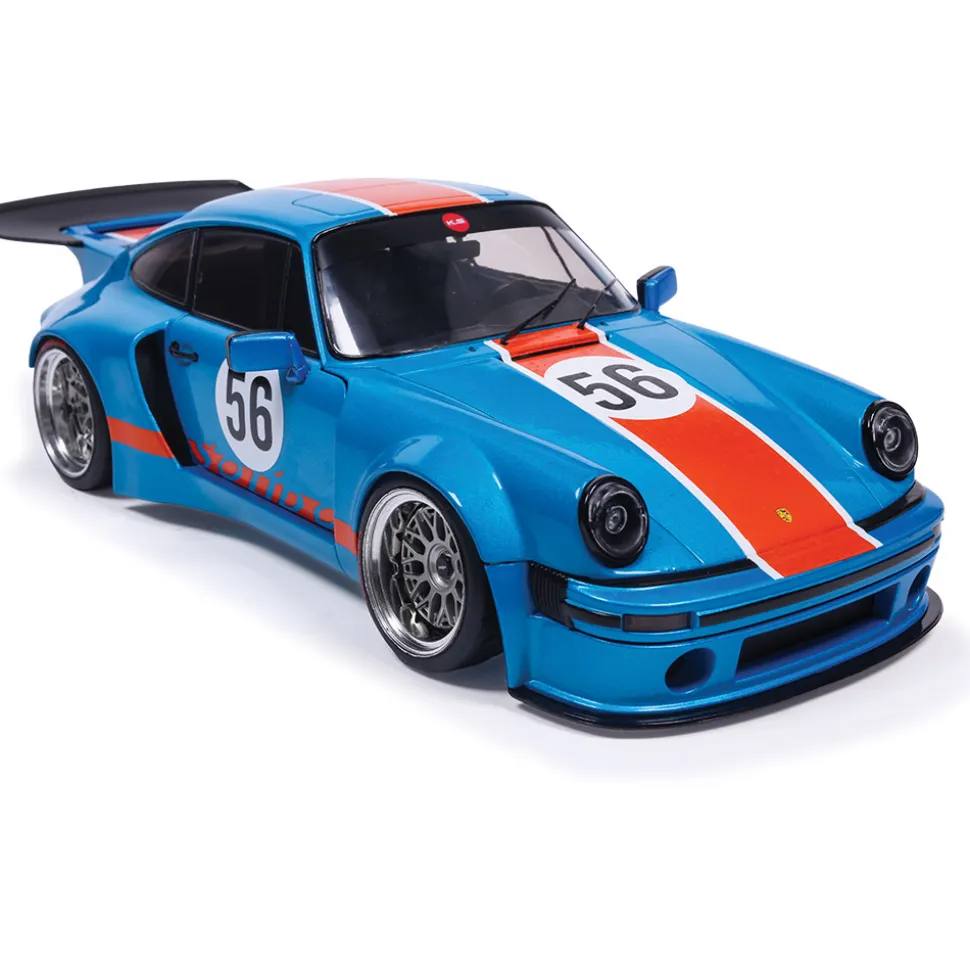 2026 Porsche KS-R by Khyzyl Saleem - Metallic Blue Racer 1:18 Scale Diecast Model Car by Solido